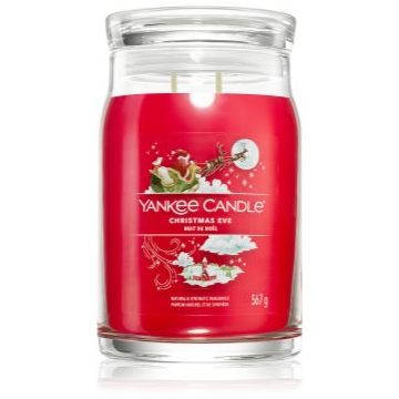 Yankee Candle Christmas Eve lumânare parfumată Signature de firma original