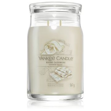 Yankee Candle Warm Cashmere lumânare parfumată de firma original