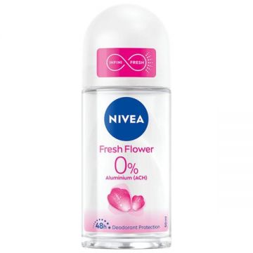 Deodorant Roll-On - Nivea Fresh Flower, 50 ml