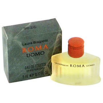 Laura Biagiotti Roma Uomo, Apa de Toaleta, Barbati (Concentratie: Apa de Toaleta, Gramaj: 125 ml) de firma original