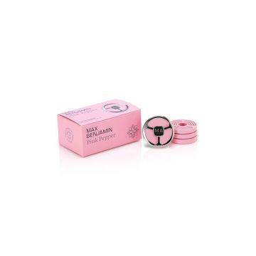 Max Benjamin set de difuzor de aromă auto și rezerve Pink Pepper ieftin