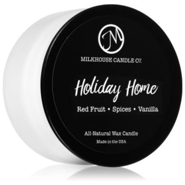 Milkhouse Candle Co. Creamery Holiday Home lumânare parfumată Sampler Tin