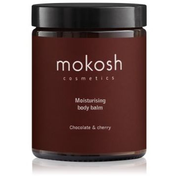 Mokosh Chocolate & Cherry loțiune de corp hidratantă cu aromă de ciocolată