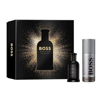 Set cadou Hugo Boss, Boss Bottled, Barbati, Parfum 50 ml + Deodorant spray, 150 ml