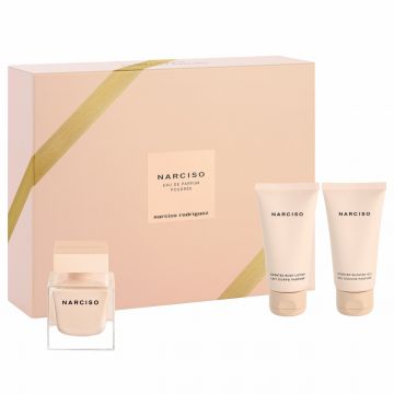 Set cadou Narciso Poudree, Femei, Apa de Parfum 50 ml + Lotiune de corp 50 ml + Gel de dus 50 ml