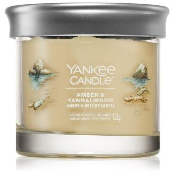 Yankee Candle Amber & Sandalwood lumânare parfumată ieftin