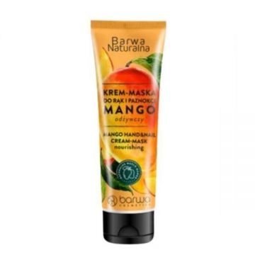 Crema-masca hranitoare pentru maini cu mango Barwa Naturalna 100 ml de firma originala