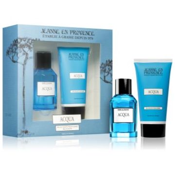 Jeanne en Provence Acqua set cadou pentru bărbați