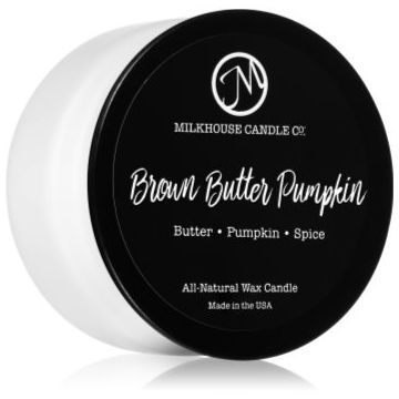 Milkhouse Candle Co. Creamery Brown Butter Pumpkin lumânare parfumată Sampler Tin