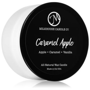 Milkhouse Candle Co. Creamery Caramel Apple lumânare parfumată Sampler Tin