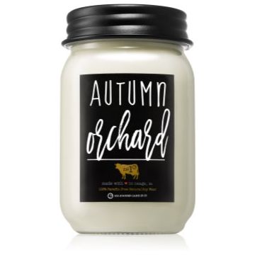 Milkhouse Candle Co. Farmhouse Autumn Orchard lumânare parfumată Mason Jar ieftin