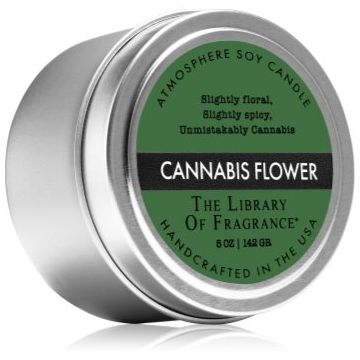 The Library of Fragrance Cannabis Flower lumânare parfumată la reducere