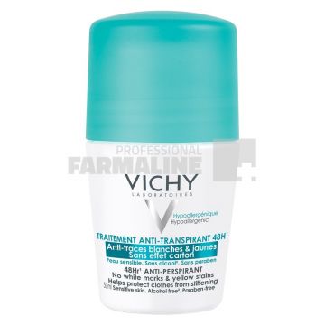 Vichy Deodorant Roll-on antiperspirant anti-urme 48h 50 ml de firma original