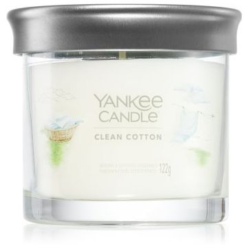 Yankee Candle Clean Cotton lumânare parfumată Signature