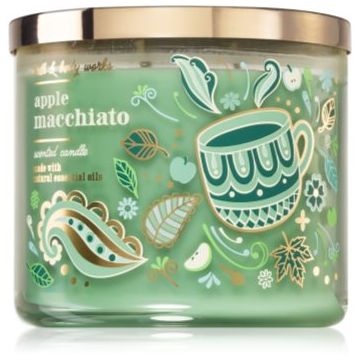 Bath & Body Works Apple Macchiato lumânare parfumată de firma original