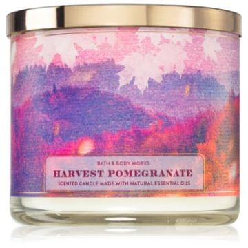 Bath & Body Works Harvest Pomegranate lumânare parfumată de firma original