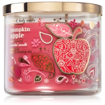 Bath & Body Works Pumpkin Apple lumânare parfumată de firma original