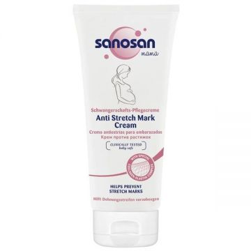 Crema Antivergeturi - Sanosan Anti Stretch Mark Cream, 200 ml ieftina