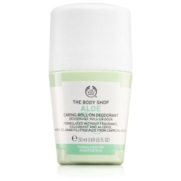 The Body Shop Aloe Deodorant Roll On deodorant roll-on fara parfum