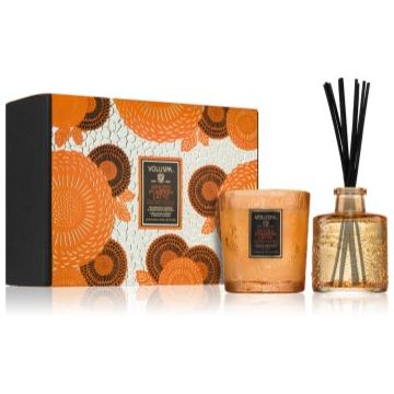 VOLUSPA Japonica Holiday Spiced Pumpkin Latte set cadou de firma original