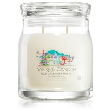 Yankee Candle Magical Bright Lights lumânare parfumată Signature de firma original