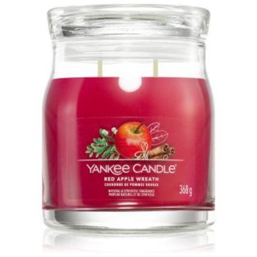 Yankee Candle Red Apple Wreath lumânare parfumată Signature