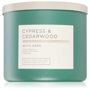 Bath & Body Works Cypress & Cedarwood lumânare parfumată de firma original