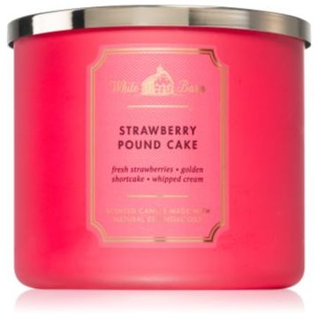 Bath & Body Works Strawberry Pound Cake lumânare parfumată de firma original