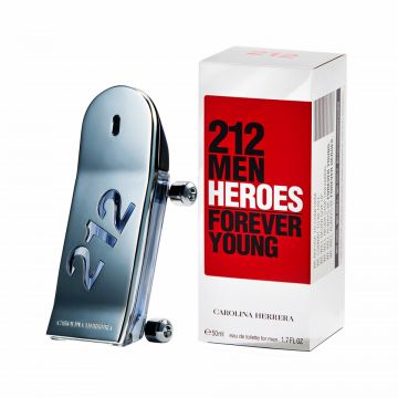 Carolina Herrera 212 Men Heroes, Apa de Toaleta (Concentratie: Apa de Toaleta, Gramaj: 50 ml) de firma original