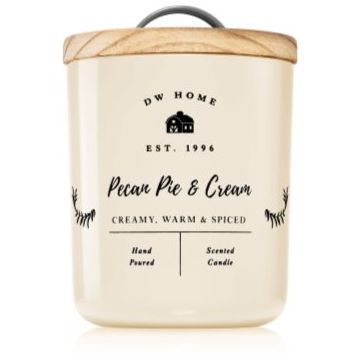 DW Home Farmhouse Pecan Pie & Cream lumânare parfumată de firma original