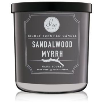 DW Home Sandalwood Myrrh lumânare parfumată I.