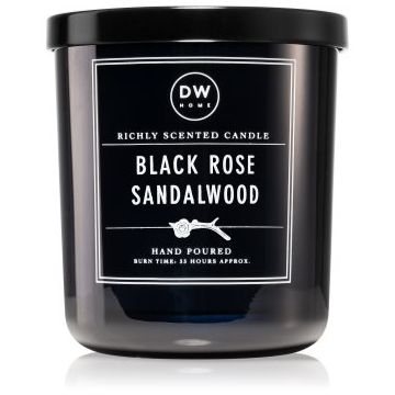 DW Home Signature Black Rose Sandalwood lumânare parfumată