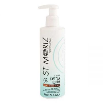 Lotiune Autobronzanta pentru Bronzare Gradual - St.Moriz Original 1 Hour Fast Tan, 200 ml ieftina