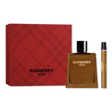 Set cadou Burberry Hero, Barbati Apa de Parfum, 100 ml + 10 ml