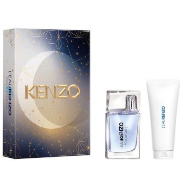 Set cadou L'Eau par Kenzo pour Homme, Apa de Toaleta 30 ml + Gel de dus, 75 ml (Continut set: 30 ml Apa de Toaleta + 75 ml Gel de dus) ieftin