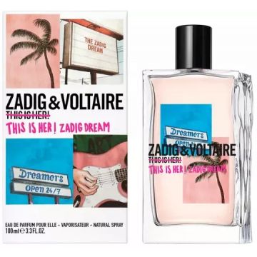 This Is Her! Zadig Dream Zadig & Voltaire, Apa de Parfum, Femei (Gramaj: 100 ml Tester)