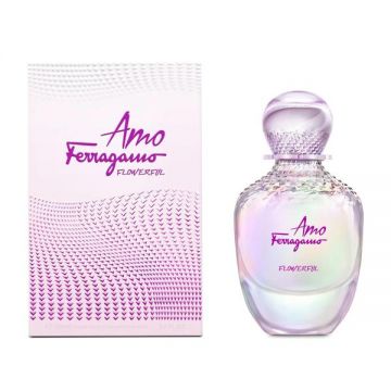 Apa de Parfum Salvatore Ferragamo Amo Flowerful, Femei, 50 ml ieftina