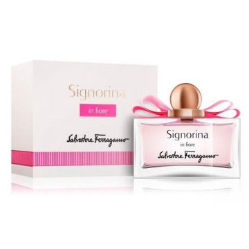 Apa de Parfum Salvatore Ferragamo Signorina In Fiore, Femei,100 ml la reducere