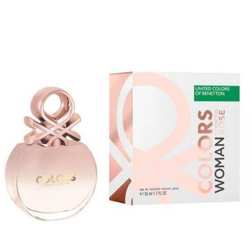 Apa de Toaleta Colors de Benetton Women Rose United Colors of Benetton, Femei, 50 ml