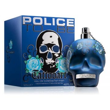 Apa de Toaleta To Be Tattooart Police, Barbati, 125 ml ieftina