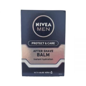 Balsam Hidratant dupa Ras - Nivea Men Protect & Care Moisturizing After Shave Balm, 100 ml de firma original