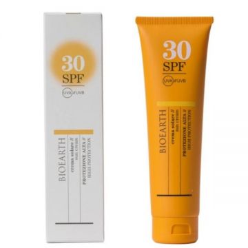 Crema Solara pentru Corp SPF 30 cu Ganoderma Bioearth, 150 ml