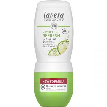 Deodorant Roll-On BIO Natural & Refresh 48h Lavera, 50 ml ieftin