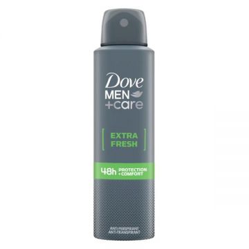 Deodorant Spray Antiperspirant pentru Barbati - Dove Men+Care Extra Fresh, 150 ml de firma original