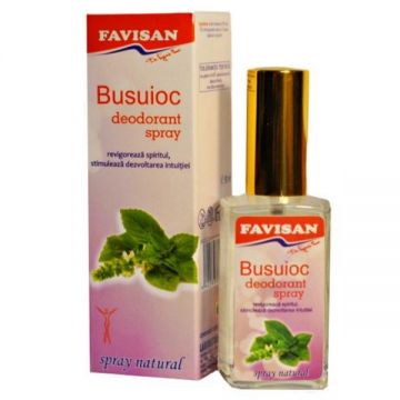 Deodorant Spray cu Busuioc Favisan, 50 ml de firma original