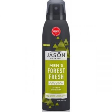 Deodorant Spray pentru Barbati Protectie 24h Forest Fresh Jason, 90g ieftin