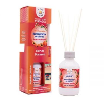 Odorizant pentru Spatii Inchise cu Betisoare si Aroma de Piersici pentru Neutralizarea Mirosurilor Mikado, 100 ml de firma original