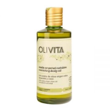 Ulei de corp nutritiv, gama Olivita, certificare Ecocert Cosmos Organic, La Chinata, 250ml