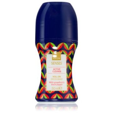 Avon Senses Active Cleanse Deodorant roll-on