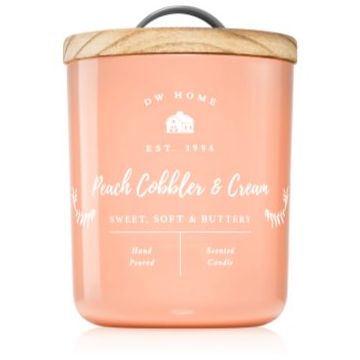 DW Home Farmhouse Peach Cobbler & Cream lumânare parfumată de firma original